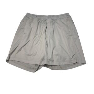Birddogs Boom Classic Lined Athletic Shorts Mens XXL W32 L7 Light Gray Gym
